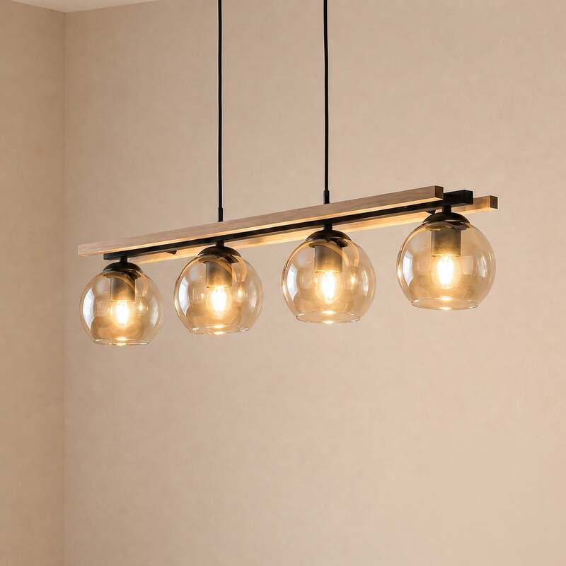 Lindby Enrique Pendelleuchte Hängelampe Deckenlampe Lampe Hängeleuchte E27 - 4251096570083