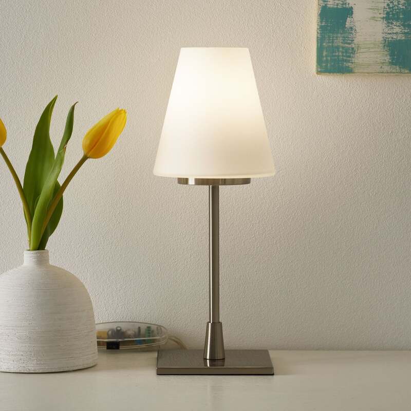 Fabas Luce Tischlampe Lucy Big Schreibtischlampe Tischlampe Leuchte Lampe weiß - 8019282511731