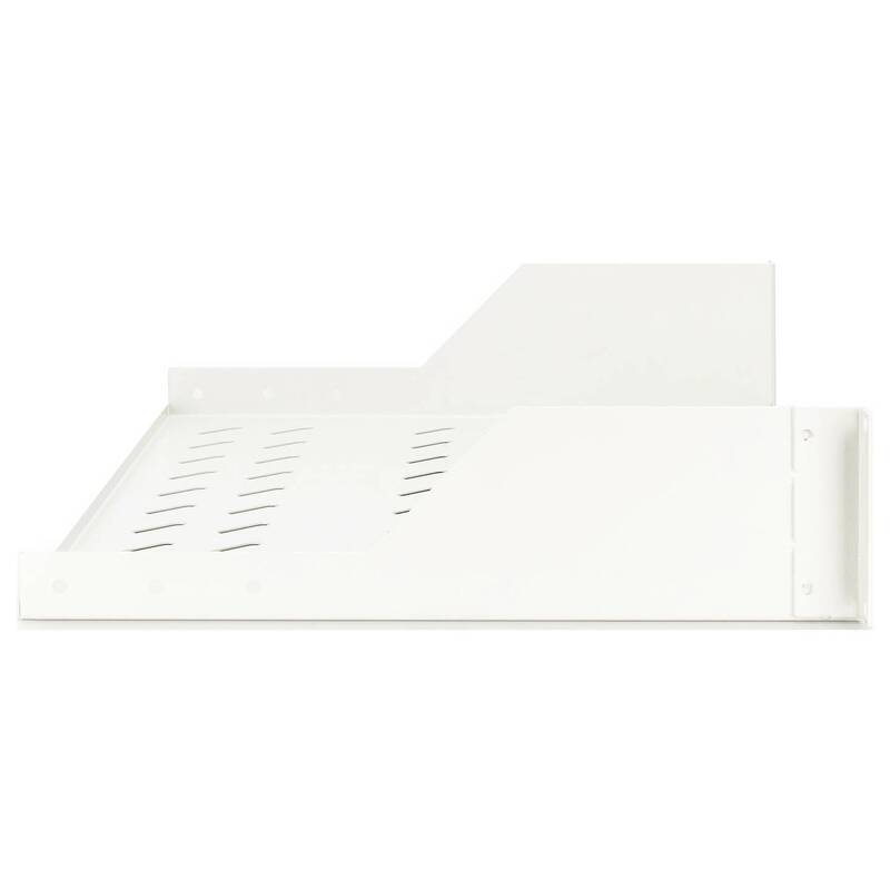Digitus Netzwerkschrank-Fachboden 19 Zoll 2 HE Lichtgrau ab 450mm Blech grau - 4016032275091