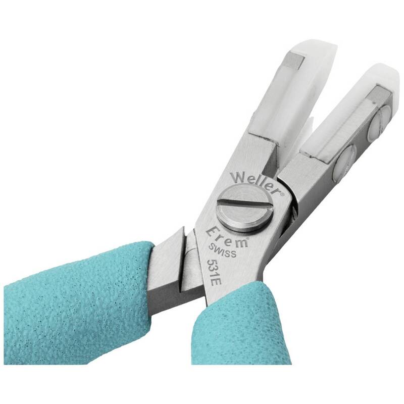 Weller Erem Flachzange Zange 531E Präzisionszange 125mm Werkzeug 75,80g Griff - 4003019074907