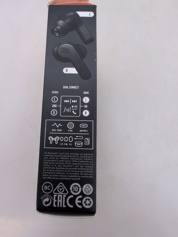 JBL Wave 200 TWS In Ear Headset Bluetooth Stereo Kopfhörer schwarz 20h Akku - 6925281988424