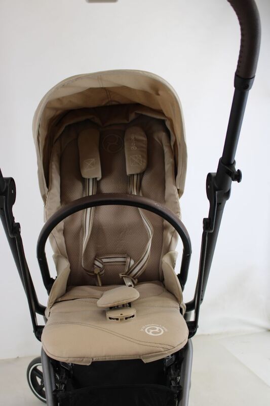 Cybex Kinderwagen Buggy Reisebuggy Eezy S Twist Plus 2 Almond Beige 360 Grad - 4063846450527