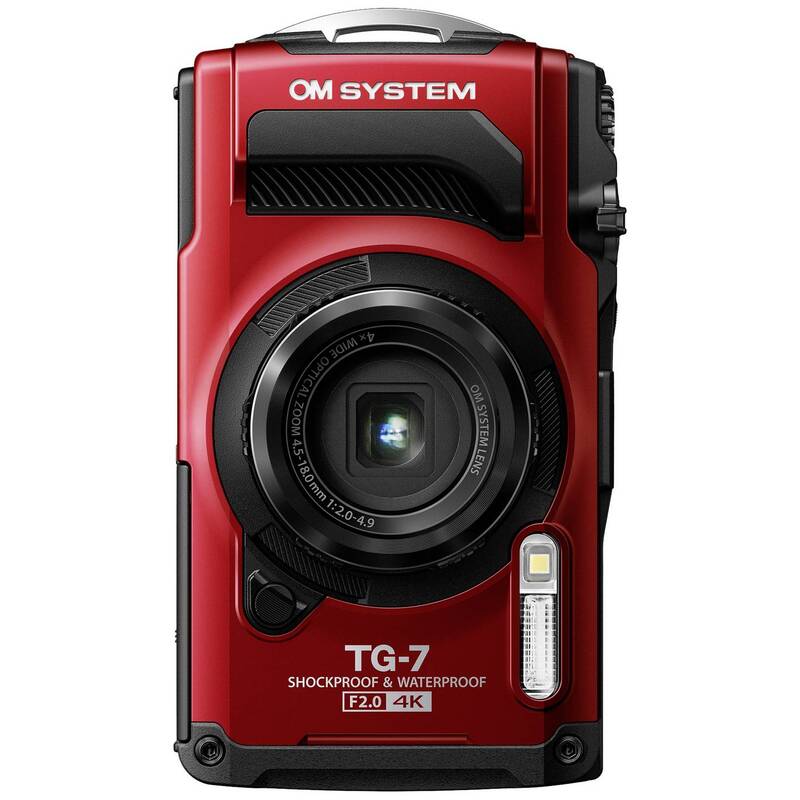 OM System TG-7 Digitalkamera Kamera 12 Megapixel Zoom 4x Wasserdicht 4K - 4545350055981