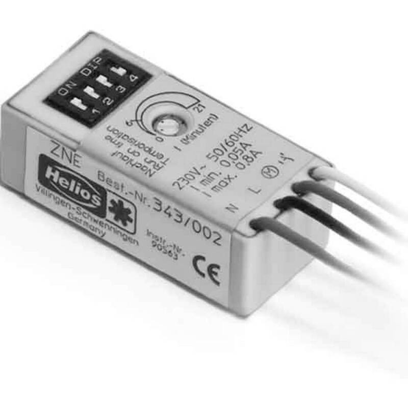 Helios Ventilatoren Verzögerungszeitschalter ZNE 230V Anlaufverzögerung 45s - 4010184003427