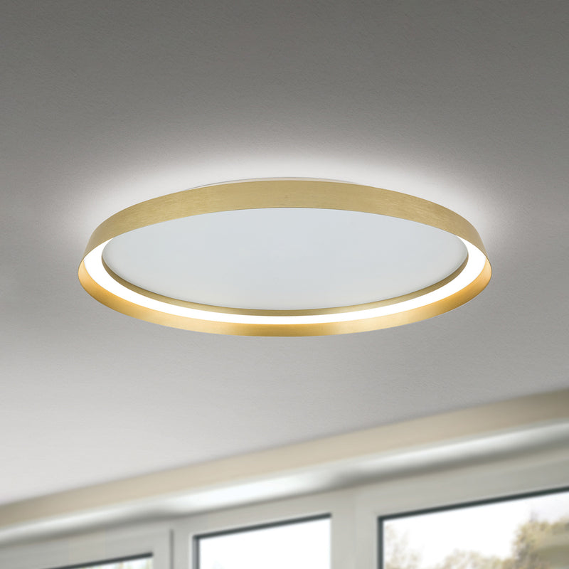Orion Deckenlampe LED Manta goldfarben dimmbar Aluminium Ø60cm 50W 2700K-4000K - 9003090278190
