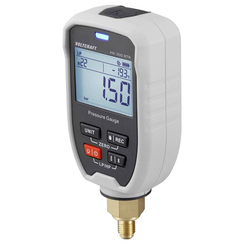 Voltcraft Techno Line PR-300 BTR Druckmessgerät 0-60 bar IP54 250g - 4064161498409