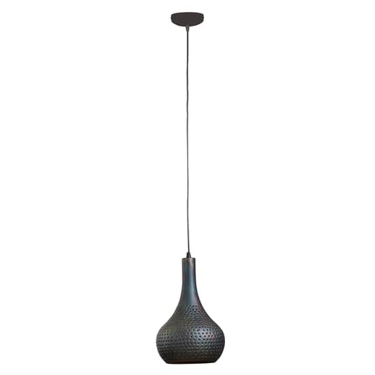 LifestyleFurn Hängeleuchte Bombur Deckenlampe Pendelleuchte 1-flg schwarz-braun - 8713244181429