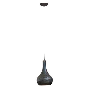 B-Ware LifestyleFurn Hängeleuchte Bombur Deckenlampe Pendelleuchte 1-flg schwarz-braun