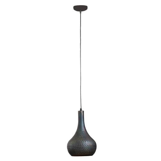 LifestyleFurn Hängeleuchte Bombur Deckenlampe Pendelleuchte 1-flg schwarz-braun - 8713244181429