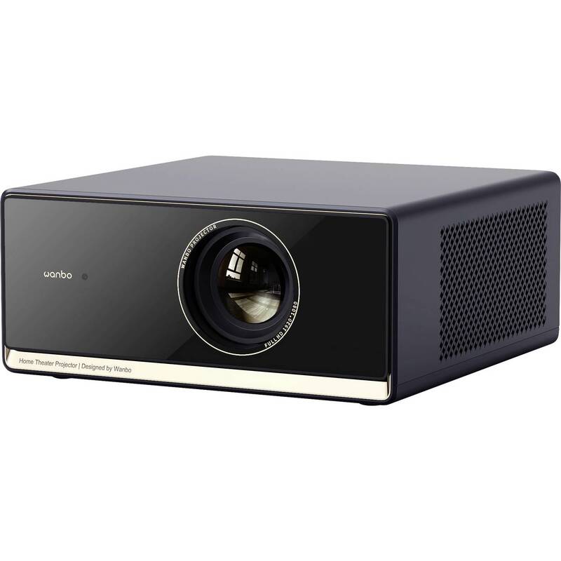 Wanbo Beamer tragbar X5 Pro 1100 ANSI-Lumen Full HD WLAN Smart System schwarz - 6970885351068