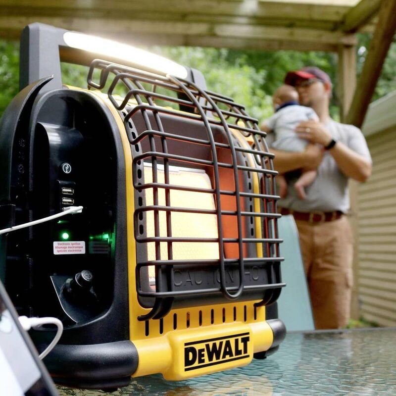 Dewalt DXRH012E Portable Radiant DXRH012E Gaslufterhitzer (DXRH012E) - 089301006645