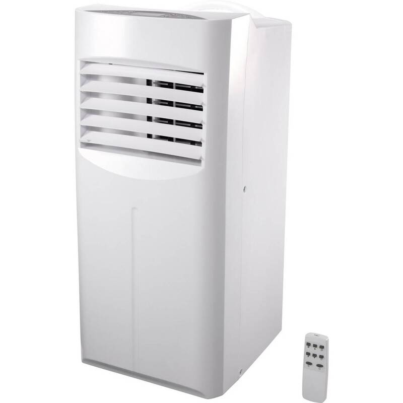 Sygonix Monoblock-Klimagerät 9000 BTU 2600 W Klimaanlage mobil weiß 26 m² - 4053199507054