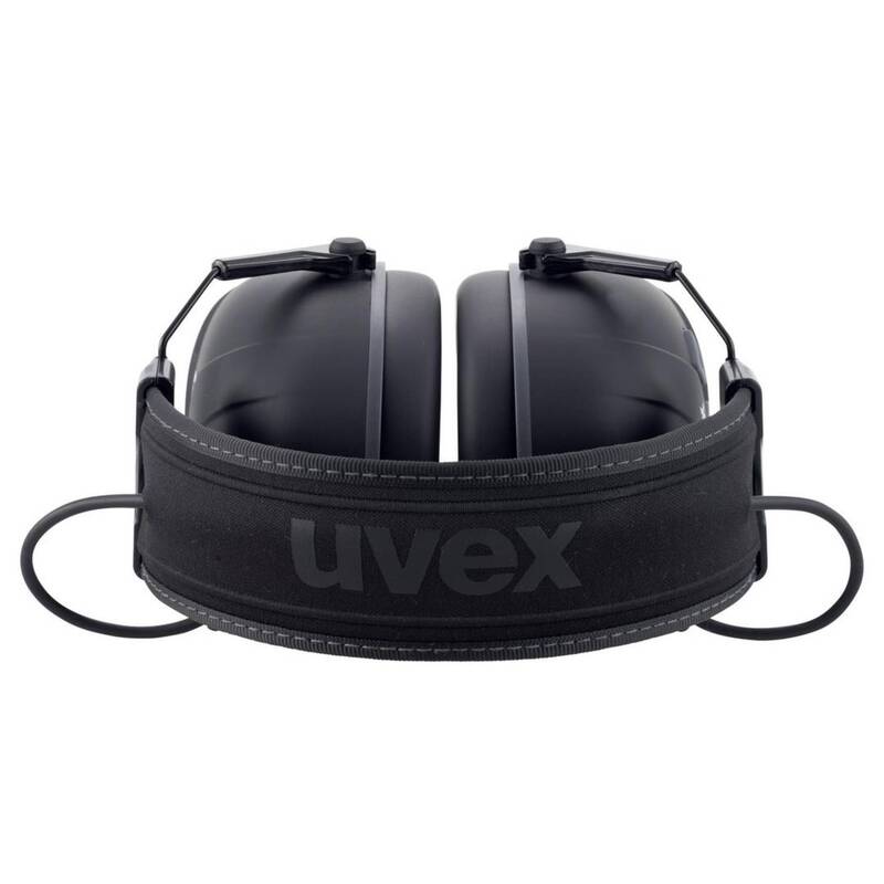 Uvex Kapselgehörschutz aXess one 2640001 Bluetooth 31dB wasserdicht schwarz-grau - 4031101928913