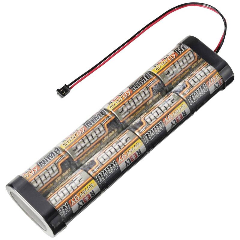 Reely Modellbau-Akkupack 9.6 V 2400 mAh Zellen-Zahl: 8 Sub-C Sub-C Stick Akku - 4064161227573