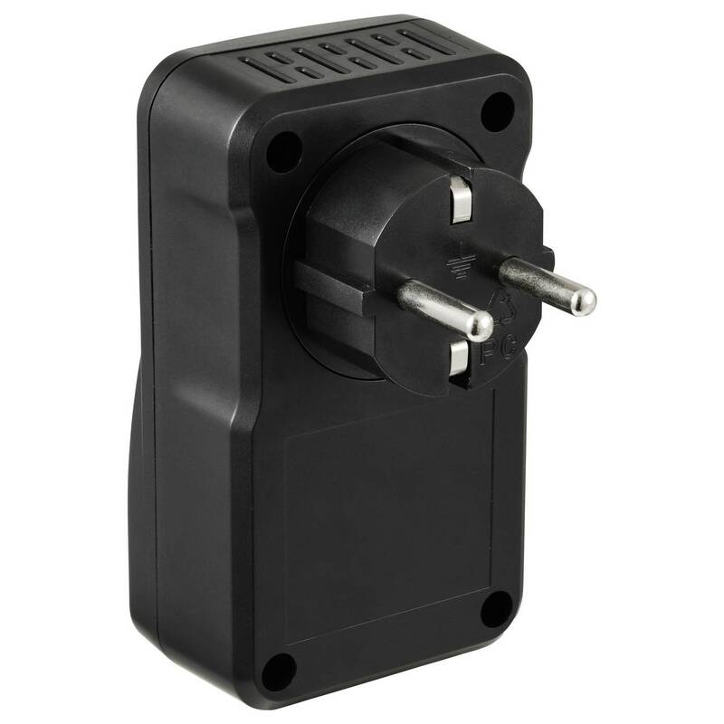 Sygonix Einschaltstrombegrenzer Strombegrenzer SX16 Schwarz Strombegrenzergerät - 4064161478050