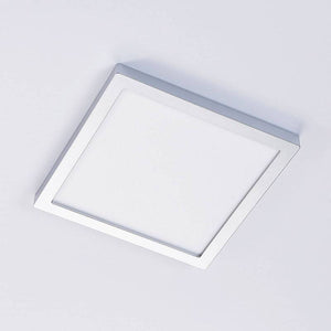B-Ware Arcchio Deckenleuchte Lampe LED silber Solvie Leuchte eckig 30 x 30 cm Kunststof