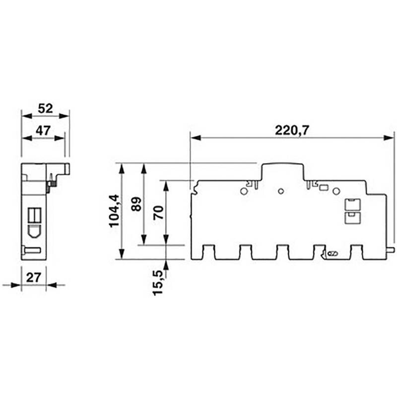 Phoenix Contact Kombiableiter FLT-SEC-ZP2-3S-255/7.5 20kA IP20 Lichtgrau - 4063151187316