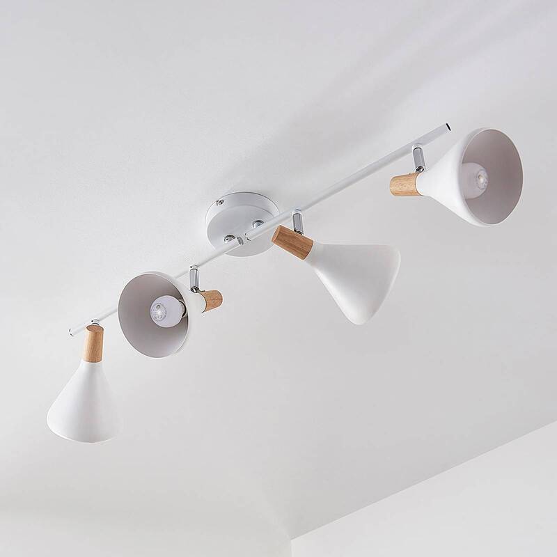 Lindby LED-Deckenlampe Arina Deckenlampe Deckenstrahler Leuchte Weiß 4-flammig - 4251096546965
