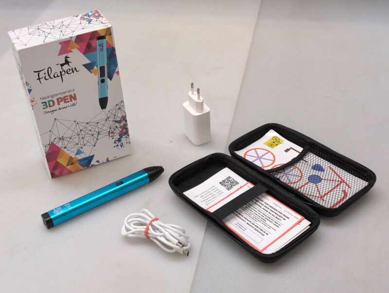 Filapen 3D Drucker-Stift PCL 1.75mm Premium Kreativstift für Kinder leicht - 4744999018542