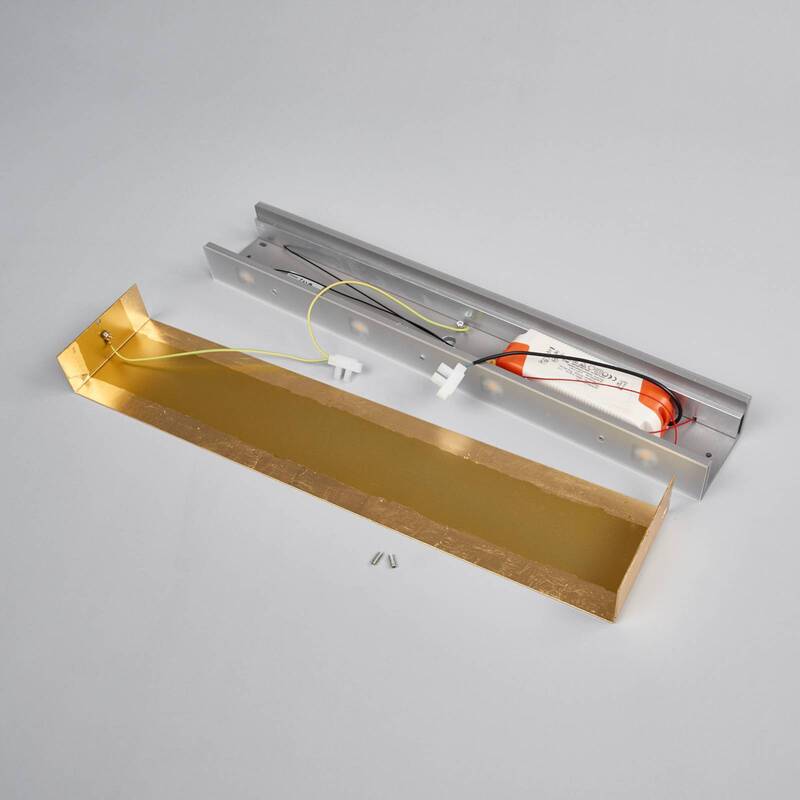 Rothfels Wandleuchte Wandlampe LED Quitani Maja Aluminium gold antik warmweiß 54 - 4251096507157