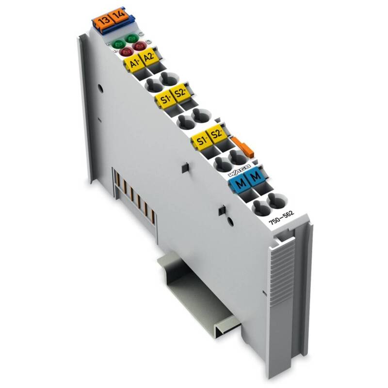 WAGO 2KANAL Analogausgangsklemme Modul SPS 750562 lichtgrau 16Bit - 4045454710316
