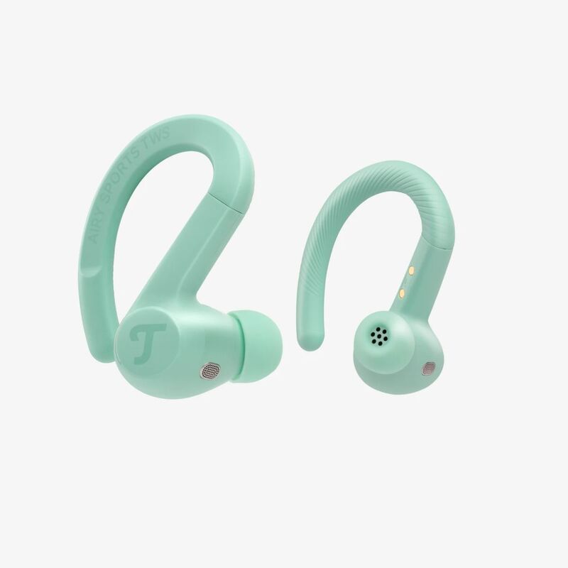 Teufel AIRY SPORTS TWS 2 Bluetooth Kopfhörer mit Noise Cancelling Misty Green - 4048945592446