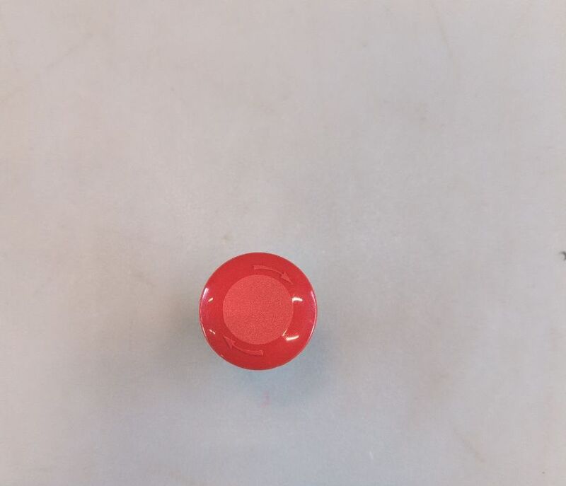 BACO Pilztaster T16ED01 Drehentriegelung Kunststoff verchromt rot IP65 1 St. - 2050001276261