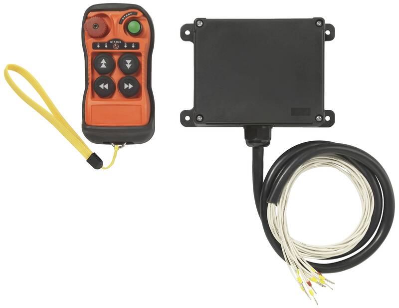 TRU COMPONENTS Funkfernsteuerung Meldegerät Industrielle 4-Kanal 10 - 30 V - 4064161250625