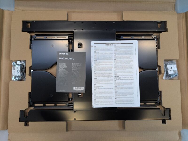 Samsung TV-Wandhalterung neigbar schwenkbar für Fernseher bis 50 kg schwarz - 8806094108842