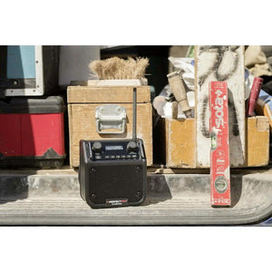 B-Ware PerfectPro DABPRO Radio Digitalradio DAB+ FM Bluetooth tragbar Schwarz 80W
