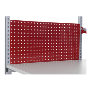 B-Ware Rocholz Lochrückwand Rückwand System FLEX Rubinrot 800x30x200 mm RAL3003