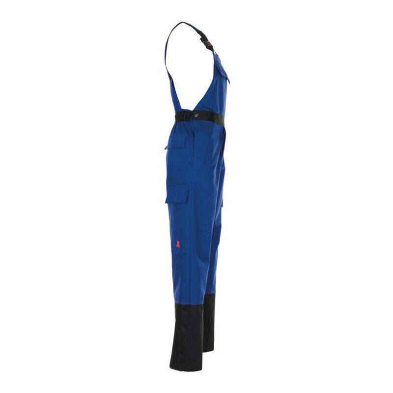 Planam Latzhose Herrenbekleidung Weld Shield Größe 56 Kornblau Schwarz Overall - 4030913934587