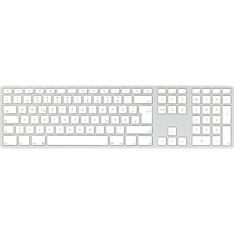 Matias FK416DCS-DE Kabellose QWERTZ Tastatur Schwarz für Windows - 0833742007972