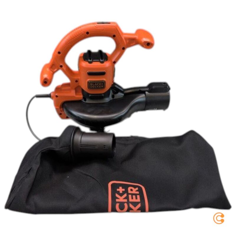 Black & Decker Laubsauger 3-in-1 BEBLV260-QS 2600W Häcksler Fangsack 40l - 5035048705124