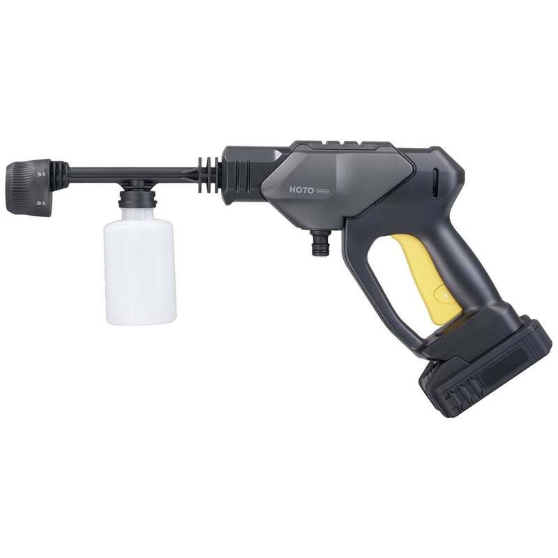 HOTO Mitteldruckreiniger QWXCJ001 24 bar 180 L/h mobil 200 W Akku 6 m Schlauch - 6974370800215