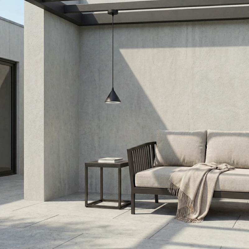 Lindby Außenleuchte Gartenleuchte Soran LED Hängelampe Lampe schwarz IP44 15cm - 4255830911125