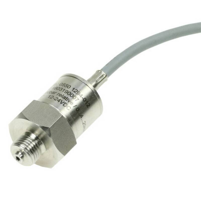 B + B Thermo-Technik Drucksensor Sensor Relativdruck 0550 1192-007 2m 10bar - 4053199971510