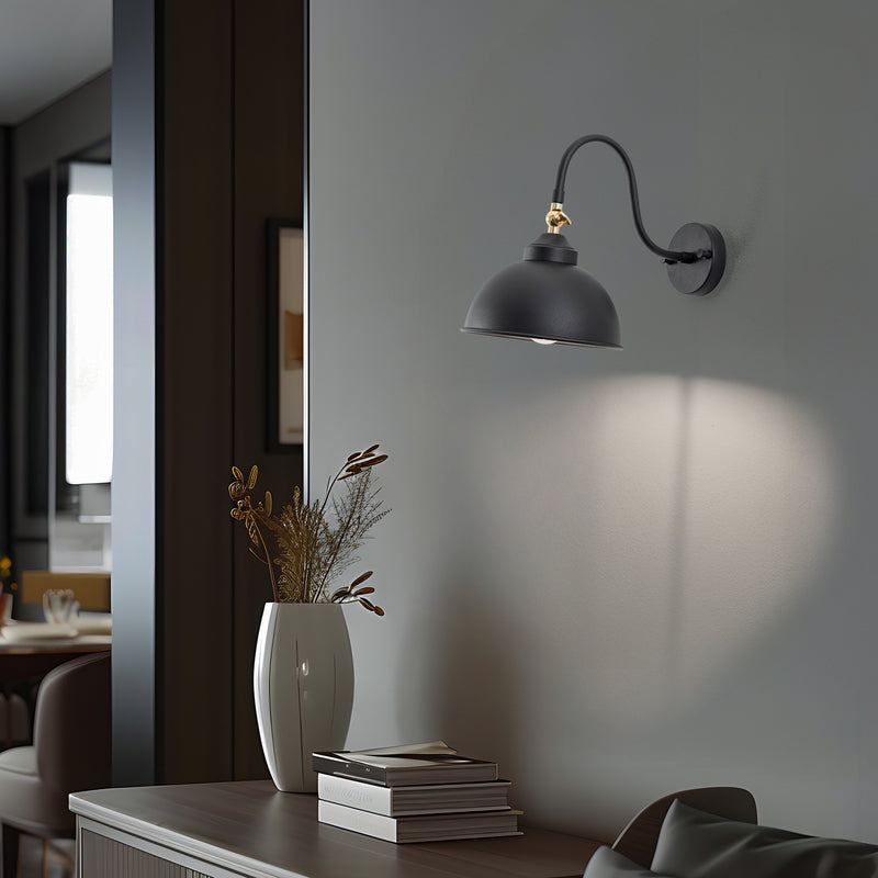 Opviq Wandleuchte Saglam 3742 justierbar schwarz Wandlampe Lampe Leuchte Spot - 8681875467949