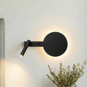 B-Ware Wandleuchte Hotel Mood B schwarz LED Wandlampe Lampe Leuchte aus Stahl 41x22,5cm