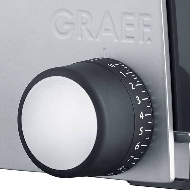Graef Allesschneider Küchenmaschine SKS 320 Elektrogerät 170W Metall grau 20mm - 4001627011994