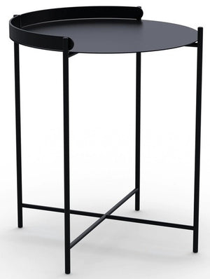 B-Ware Houe Beistelltisch Edge Tray Tisch Black 46 cm Möbel Nachttisch SIEHE TEXT/FOTO