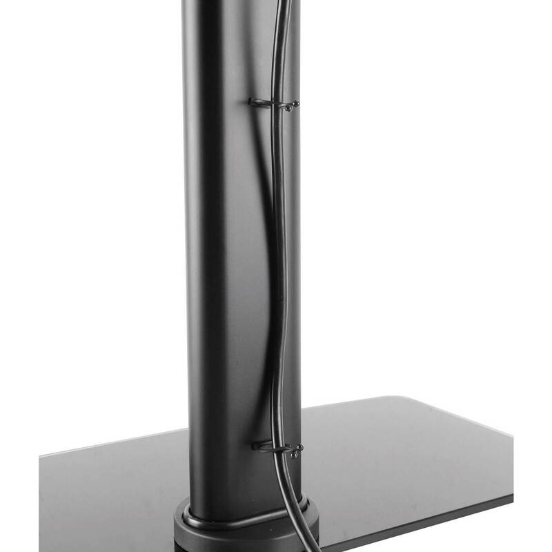 SpeaKa Professional TV-Standfuß neigbar schwenkbar höhenverstellbar schwarz - 4016139159669