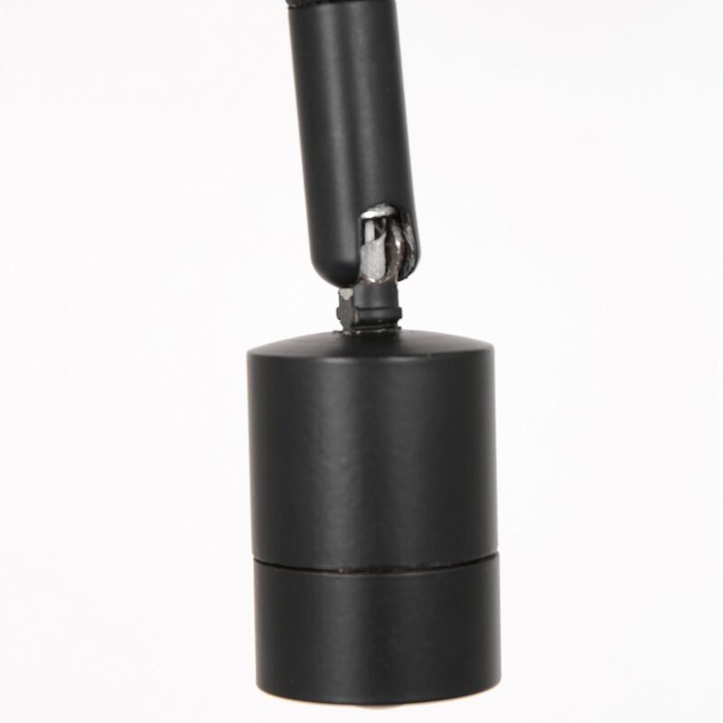 Steinhauer Stang Stehleuchte Standlampe ohne Schirm schwarz Metall Schalter LED - 8712746151473