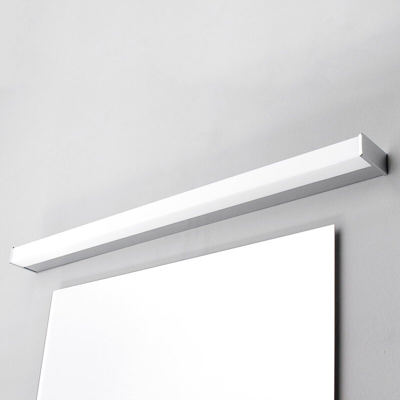 Lindby Wandleuchte Wandlampe Philippa LED Badezimmer Spiegel chrom eckig - 6291106550849