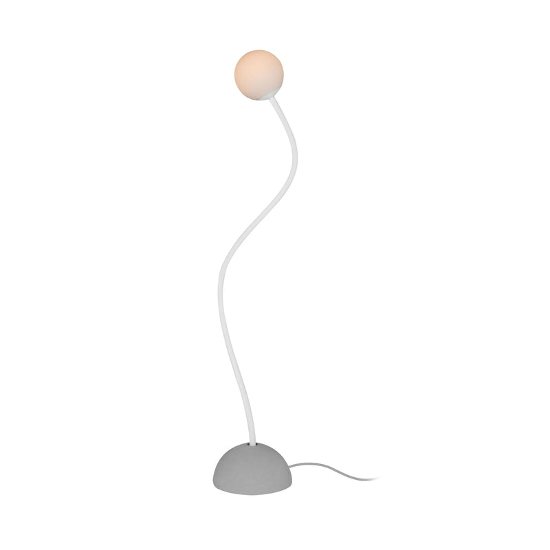 Karman Stehleuchte Moony LED Lampe höhenverstellbar weiß Ø15cm 145cm hoch - 10038625