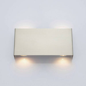 B-Ware Lindby LED-Wandleuchte Manon Wandleuchte Lampe Leuchte nickel satiniert 22 cm330