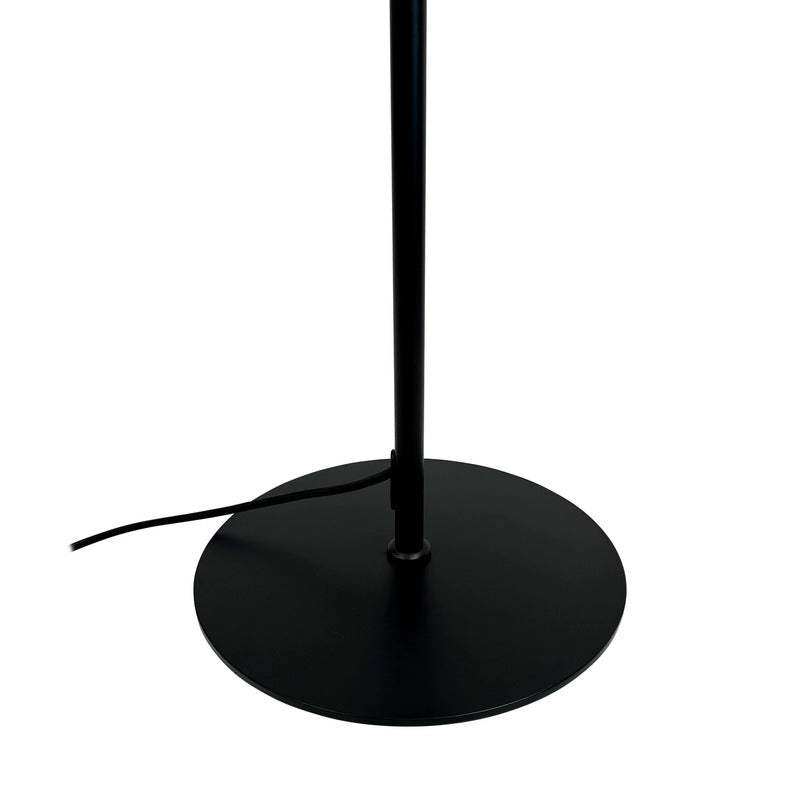 Dyberg Larsen Calix Floor Lamp, Black/natural, 150 Cm - 5704709091424