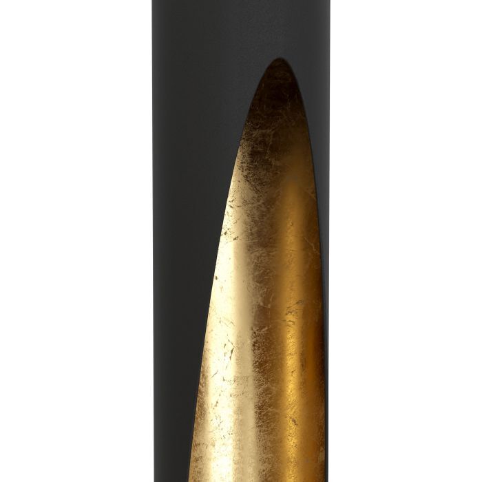 LED Hängeleuchte Pendelleuchte Barbotto LED Lampe Schwarz Gold 4fl - 9008606270309