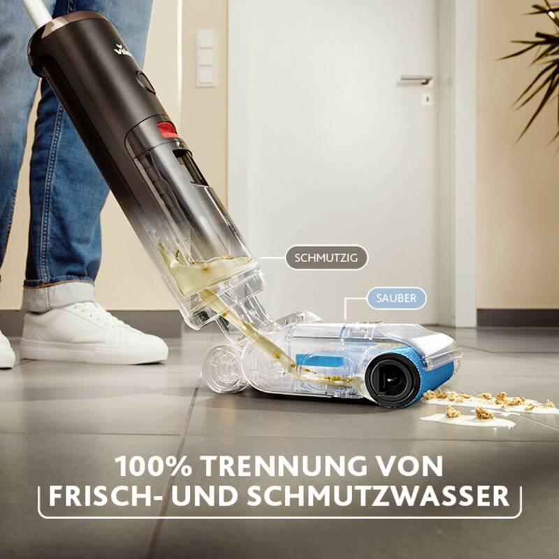 Vileda PureClean S5 Plus kabelloser Nass-Trockensauger Hartboden Set 3in1 - 4023103254145