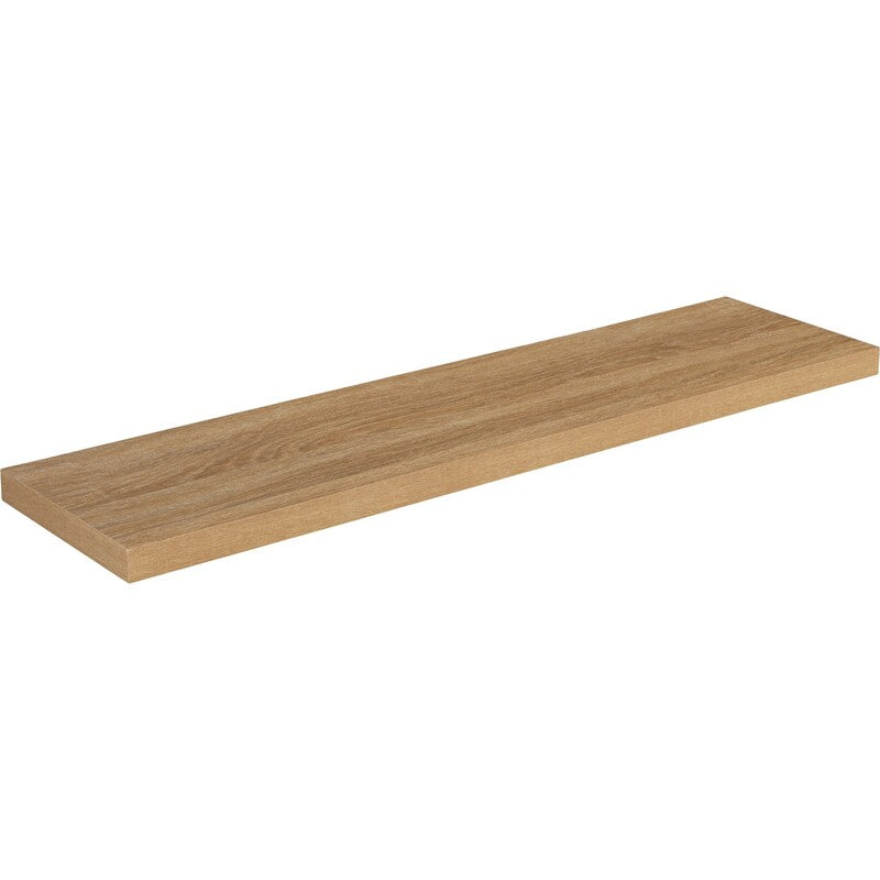 Wandregal Carlton Regal Eiche hell 118x24cm schwebend einfach montierbar 25kg - 4007873489518